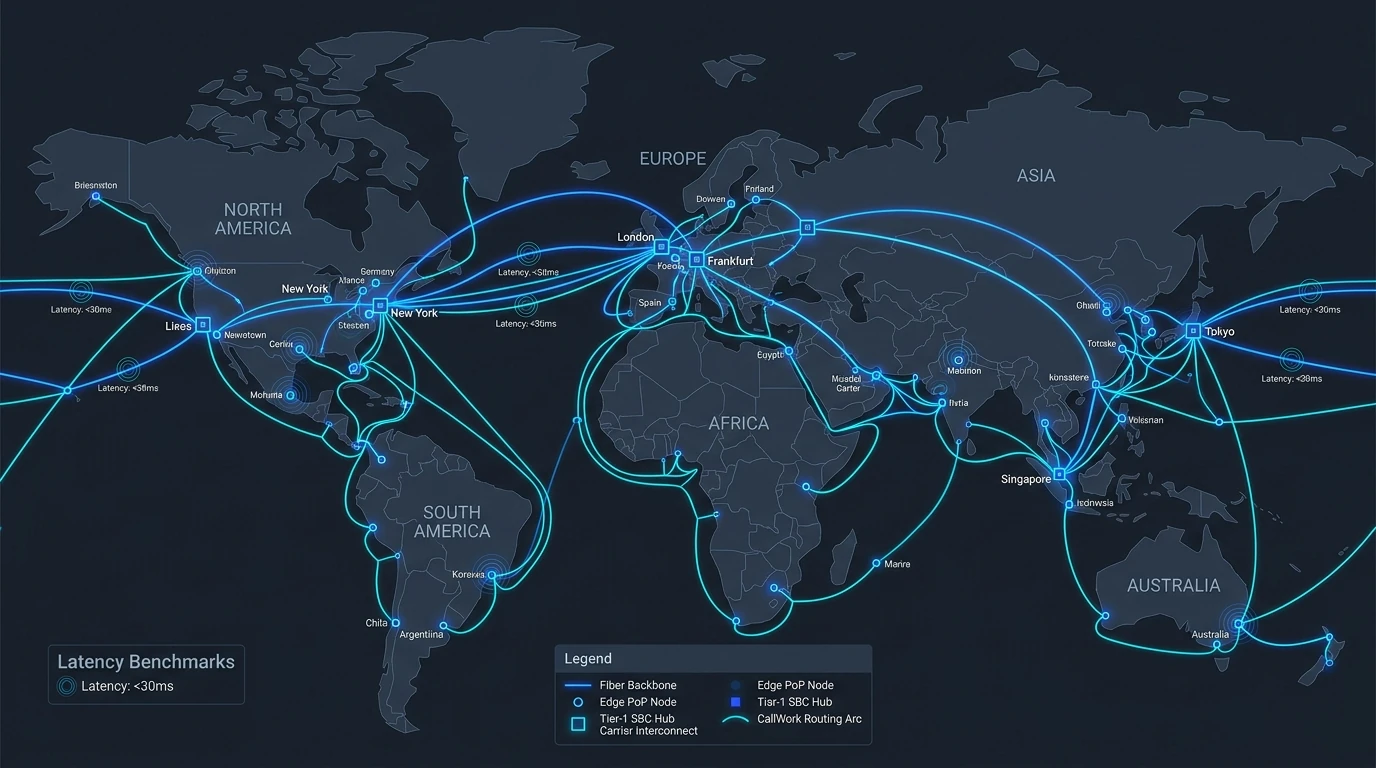 DIDWire 24/7 Global Telecom Network Operations Center (NOC) and Carrier SLA Monitoring